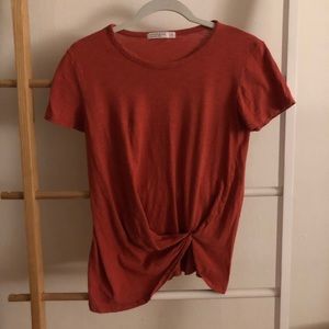 Stateside supima slub jersey twist tee